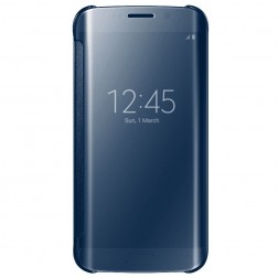 Plastmasas atvērams maciņš - zils (Galaxy S6 Edge+)