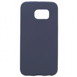 Planākais TPU apvalks - tumši zils (Galaxy S6 Edge)