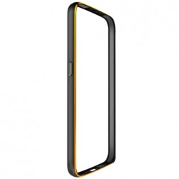 Rāmis (bamperis) - melns (Galaxy S6)