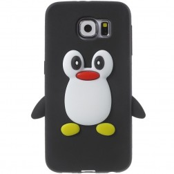 Mīksta silikona - pingvīns (Galaxy S6)