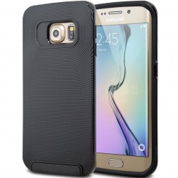 Pastiprinātas aizsardzības apvalks - melns (Galaxy S6)
