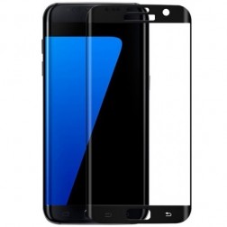„3D Rewan“ Tempered Glass ekrāna aizsargstikls 0.26 mm - melns (Galaxy S7 Edge)