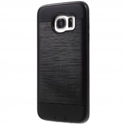Pastiprinātas aizsardzības apvalks - melns (Galaxy S7 edge)