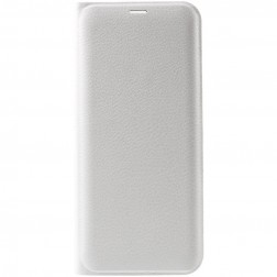 „Smart Wallet“ atvēramais ādas maciņš - balts (Galaxy S8+)
