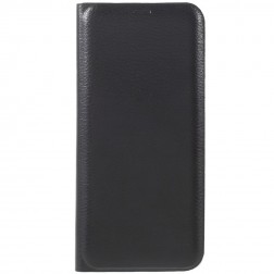 „Smart Wallet“ atvēramais ādas maciņš - melns (Galaxy S8)