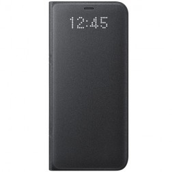 „Samsung“ Led View Cover atvērams maciņš - melns (Galaxy S8)