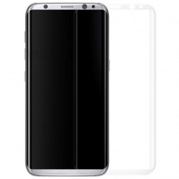 „Calans“ Tempered Glass pilnīgi aizsedzams ekrāna aizsargstikls 0.2 mm - dzidrs (Galaxy S8+)
