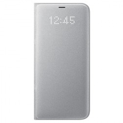 „Samsung“ Led View Cover atvērams maciņš - sudrabs (Galaxy S8+)