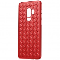 „Baseus“ Weaving apvalks - sarkans (Galaxy S9)