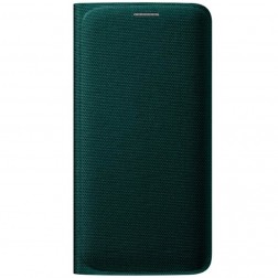 „Samsung“ Flip Wallet Cover atvērams maciņš - zaļš (Galaxy S6 Edge)