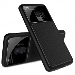 „Lenuo“ Lens apvalks - melns (Galaxy S9)