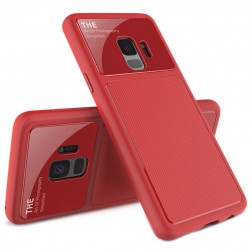 „Lenuo“ Lens apvalks - sarkans (Galaxy S9)