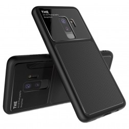 „Lenuo“ Lens apvalks - melns (Galaxy S9+)