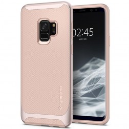 „Spigen“ Neo Hybrid apvalks - rozs (Galaxy S9)