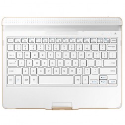 „Samsung“ BT Keyboard Cover bezvadu tastatūra - futrālis, balts (Galaxy Tab S 10.5)