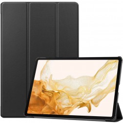 "Enkay" Atvēramais maciņš - melns (Galaxy Tab S10+ / S9+ / S9 FE+)