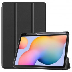 "Stylus" atvēramais maciņš - melns (Galaxy Tab S6 Lite 10.4 / Tab S6 Lite 10.4 2022)