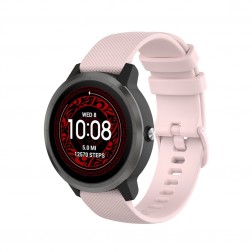 Viedā pulksteņa cietā silikona (TPU) siksniņa - gaiši rozs (Samsung Galaxy Watch 5 / 5 Pro / 4 / Garmin Vivoactive 3 / Venu)