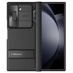 „Nillkin“ CamShield Kickstand apvalks - melns (Galaxy Z Fold6)