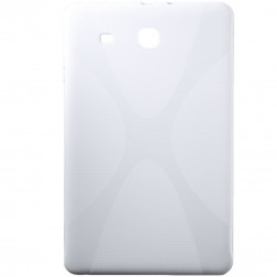 Cieta silikona (TPU) apvalks - balts (Galaxy Tab E 9.6)