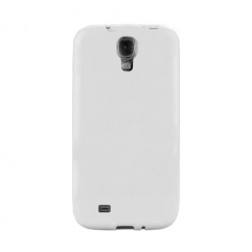 Cieta silikona futrālis - balts (Galaxy S4)