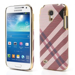 „Burberry“ stila apvalks - rozs (Galaxy S4 mini)
