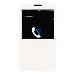 „Rock“ Excel atvēramais maciņš - balts (Galaxy Note 3)