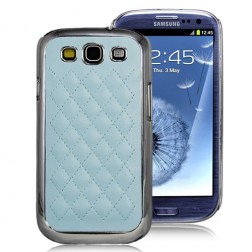 Stilīgs apvalks - gaiši zils (Galaxy S3)