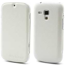 „Zozzle“ atvēramais maciņš - balts (Galaxy S Duos / Trend)