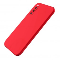„Shell“ cieta silikona (TPU) apvalks - sarkans (Xperia 10 V)