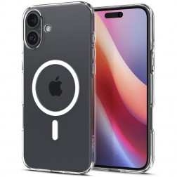 "Spigen" Liquid Crystal MagFit apvalks - dzidrs (iPhone 16)