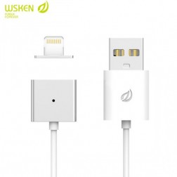 „Wsken“ X-Cable Metal magnētisks lightning USB vads - balts (1 m.)