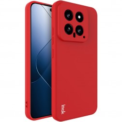 „Imak“ cieta silikona (TPU) apvalks - sarkans (Xiaomi 14)