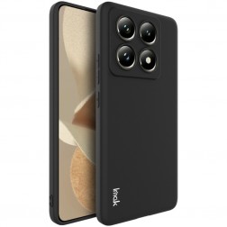 "Imak" cieta silikona (TPU) apvalks - melns (Xiaomi 14T Pro)