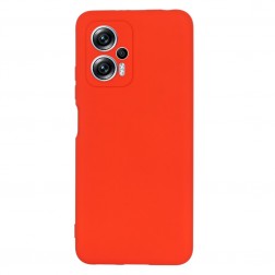 „Shell“ cieta silikona (TPU) apvalks - sarkans (Poco X4 GT / Redmi Note 11T Pro / Redmi Note 11T Pro+)