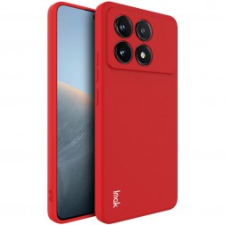 „Imak“ cieta silikona (TPU) apvalks - sarkans (Poco X6 Pro 5G / Redmi K70E)