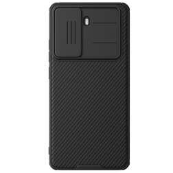 "Nillkin" CamShield Pro apvalks - melns (Poco X7 Pro 5G)