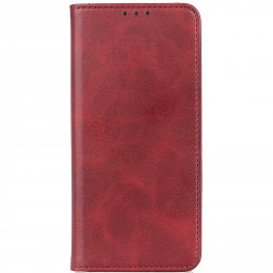 "Binfen" Split atvērams maciņš - sarkans (Redmi 13 / Poco M6 4G / Redmi Note 13R 5G)