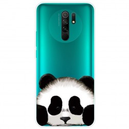 „Panda“ cieta silikona (TPU) apvalks - dzidrs (Redmi 9)