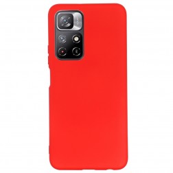 „Shell“ cieta silikona (TPU) apvalks - sarkans (Poco M4 Pro 5G / Redmi Note 11 5G)