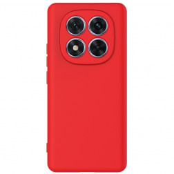 "Shell" cieta silikona (TPU) apvalks - sarkans (Redmi Note 14 Pro 5G / Poco X7 5G)