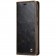 "CaseMe" Leather solīds atvēramais ādas maciņš - brūns (iPhone 16 Plus)
