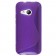 „S-Line“ cieta silikona (TPU) apvalks - violeta (One mini 2)