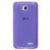 „Jelly Case“ cieta silikona futrālis - violeta (L70)
