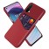 „KSQ“ Shell ādas apvalks - sarkans (OnePlus Nord CE)