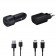 „Samsung“ Charger Set Eco lādētāja komplekts (25W + 15W) - melns