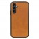 „Bi-Color“ Splicing ādas apvalks - brūns (Galaxy A14 5G / A14 4G)