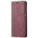 „CaseMe“ Retro solīds atvēramais ādas maciņš - bordo (Galaxy A32 5G)