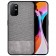 „Bi-Color“ Splicing ādas apvalks - pelēks (Galaxy A52 / A52s)