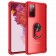 „Fashion“ Kickstand cieta silikona (TPU) apvalks - dzidrs / sarkans (Galaxy A52 / A52s)